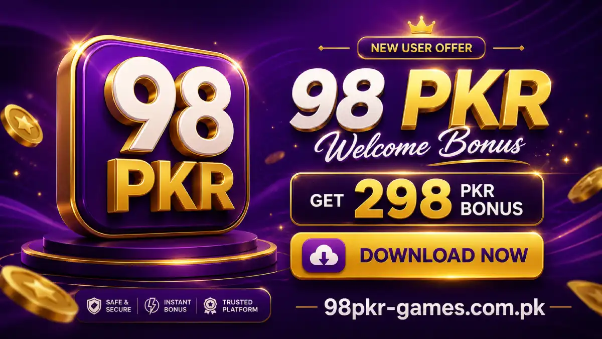 98PKR Game app preview